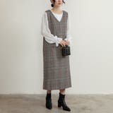 レッド（ロング） | 新色追加 ジャンパースカート 選べる長さ | Doux Belle 