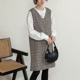 レッド（ミディアム） | 新色追加 ジャンパースカート 選べる長さ | Doux Belle 