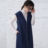 ジャンパースカート かっこいい Vネック | Doux Belle  | 詳細画像10 