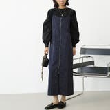 オールインワン スカート ストライプ | Doux Belle  | 詳細画像1 