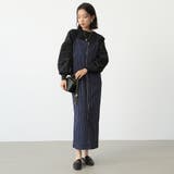 オールインワン スカート ストライプ | Doux Belle  | 詳細画像2 