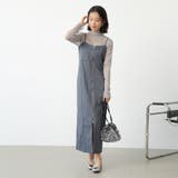 オールインワン スカート ストライプ | Doux Belle  | 詳細画像8 