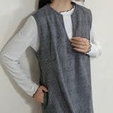 ジャンパスカート 2タイプネック 深Vネック キーネック | Doux Belle  | 詳細画像4 