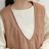 ジャンパスカート 2タイプネック 深Vネック キーネック | Doux Belle  | 詳細画像40 