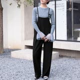 オールインワン・サロペット ロング レディースファッション | Doux Belle  | 詳細画像12 