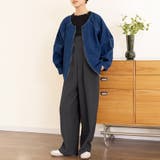 オールインワン・サロペット ロング レディースファッション | Doux Belle  | 詳細画像6 