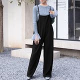 オールインワン・サロペット ロング レディースファッション | Doux Belle  | 詳細画像9 