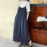 ワイドパンツサロペット | Doux Belle  | 詳細画像1 