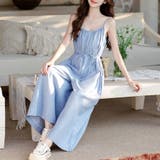 ワイドパンツサロペット | Doux Belle  | 詳細画像11 