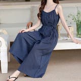 ワイドパンツサロペット | Doux Belle  | 詳細画像6 