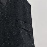ツイードVネックノースリーブジャンパースカート レディース トップス | Doux Belle | 詳細画像10