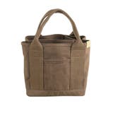 ブラウン | トートバッグ キャンバス シンプル無地 | Doux Belle 