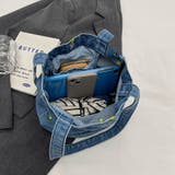 花柄デザインデニムトートバッグ | Doux Belle  | 詳細画像15 