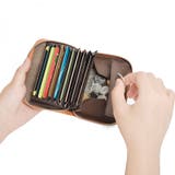 スキミング防止シート付きコンパクト財布 | Doux Belle  | 詳細画像2 