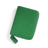 グリーン | スキミング防止シート付きコンパクト財布 | Doux Belle 