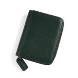 モスグリーン | スキミング防止シート付きコンパクト財布 | Doux Belle 
