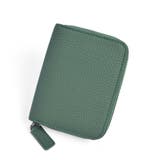 ライトグリーン | スキミング防止シート付きコンパクト財布 | Doux Belle 