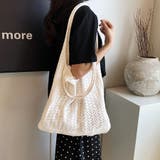 レース編みニットトートバッグ | Doux Belle  | 詳細画像4 