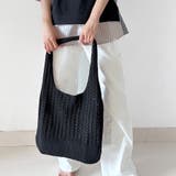 レース編みニットトートバッグ | Doux Belle  | 詳細画像9 