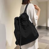 ブラック | カジュアルトートリュック | Doux Belle 