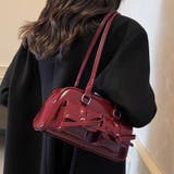 ワインレッド | ボストンショルダーバッグ | Doux Belle 
