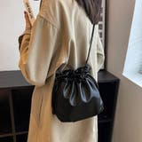 ミニマルデザインレザー巾着バッグ | Doux Belle  | 詳細画像12 