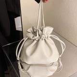 ミニマルデザインレザー巾着バッグ | Doux Belle  | 詳細画像6 