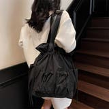 ブラック | マルチポケット付きカジュアルデイパック レディース バックパック | Doux Belle 