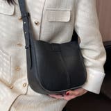 ミニバック付き×カーブラインフェイクレザーバック レディース バッグ | Doux Belle  | 詳細画像11 