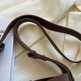 ミニバック付き×カーブラインフェイクレザーバック レディース バッグ | Doux Belle  | 詳細画像14 