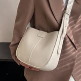 ミニバック付き×カーブラインフェイクレザーバック レディース バッグ | Doux Belle  | 詳細画像5 