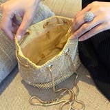 ラインストーン巾着ミニショルダーバッグ レディース バッグ | Doux Belle | 詳細画像14