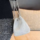 ラインストーン巾着ミニショルダーバッグ レディース バッグ | Doux Belle | 詳細画像9