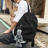 チャーム付き大容量ポケットバックパック リュック バックパック | Doux Belle | 詳細画像13