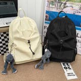 チャーム付き大容量ポケットバックパック リュック バックパック | Doux Belle | 詳細画像14