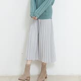 プリーツスカート 秋 ロング丈スカート | Doux Belle  | 詳細画像8 