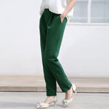 グリーン | パンツ ロングパンツ ボトムス | Doux Belle 