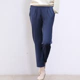 ネイビー | パンツ ロングパンツ ボトムス | Doux Belle 