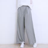 秋新作 ワイドパンツ レディース | Doux Belle  | 詳細画像11 