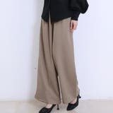 秋新作 ワイドパンツ レディース | Doux Belle  | 詳細画像15 