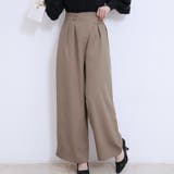 秋新作 ワイドパンツ レディース | Doux Belle  | 詳細画像18 