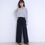 秋新作 ワイドパンツ レディース | Doux Belle  | 詳細画像24 