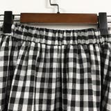 新作 スカート フレアスカート チェック柄 カジュアル キングダム柄 | Doux Belle  | 詳細画像15 