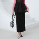 ブラック | スカート ロング丈 ボトムス | Doux Belle 