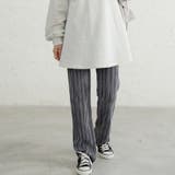 チャコール | ロングパンツ ワイドパンツ ボトムス | Doux Belle