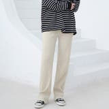 アイボリー | ロングパンツ ワイドパンツ ボトムス | Doux Belle