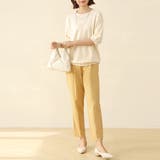 センタープレステーパードパンツ | Doux Belle  | 詳細画像10 