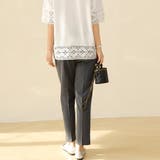 センタープレステーパードパンツ | Doux Belle  | 詳細画像27 