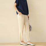 センタープレステーパードパンツ | Doux Belle  | 詳細画像6 