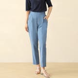 ブルー | センタープレステーパードパンツ | Doux Belle 